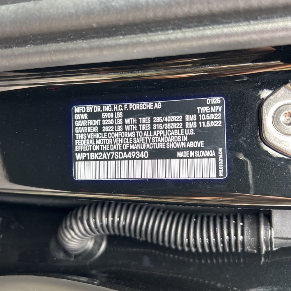 2025 Porsche Cayenne Turbo GT