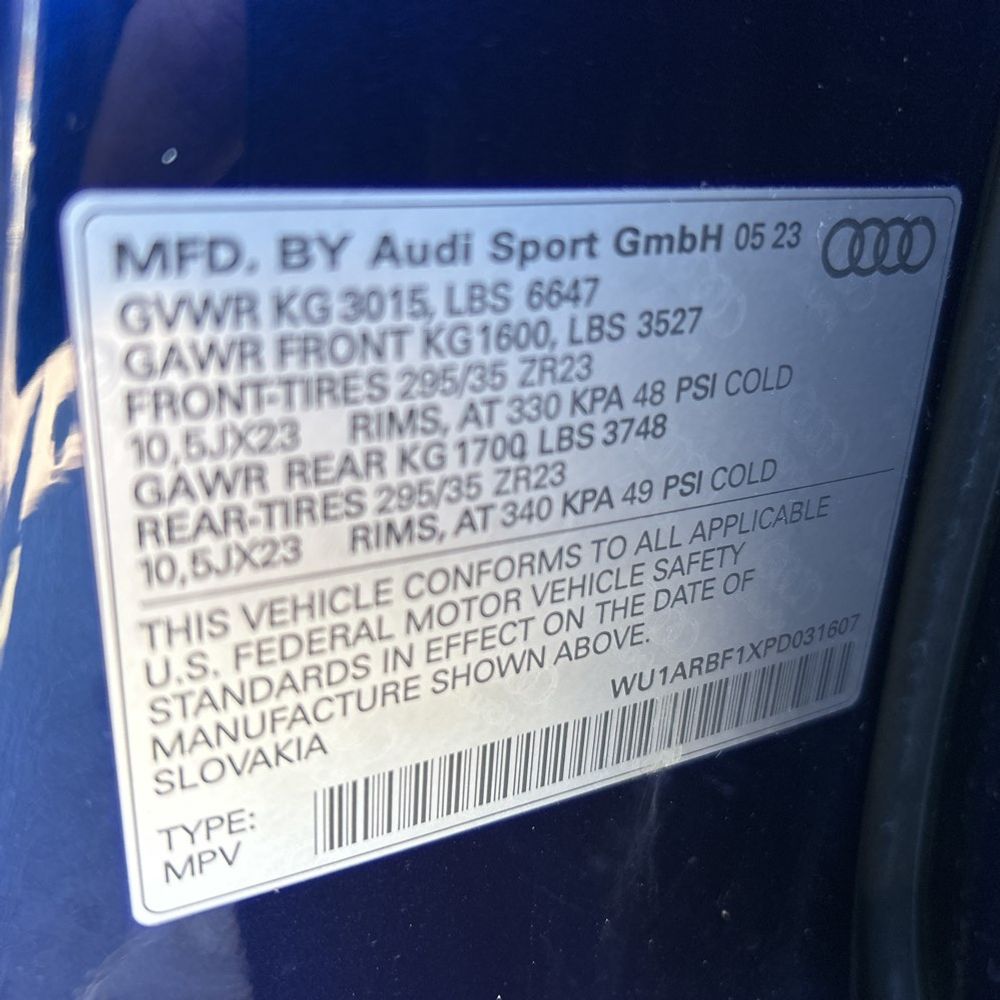 2023 Audi RS Q8