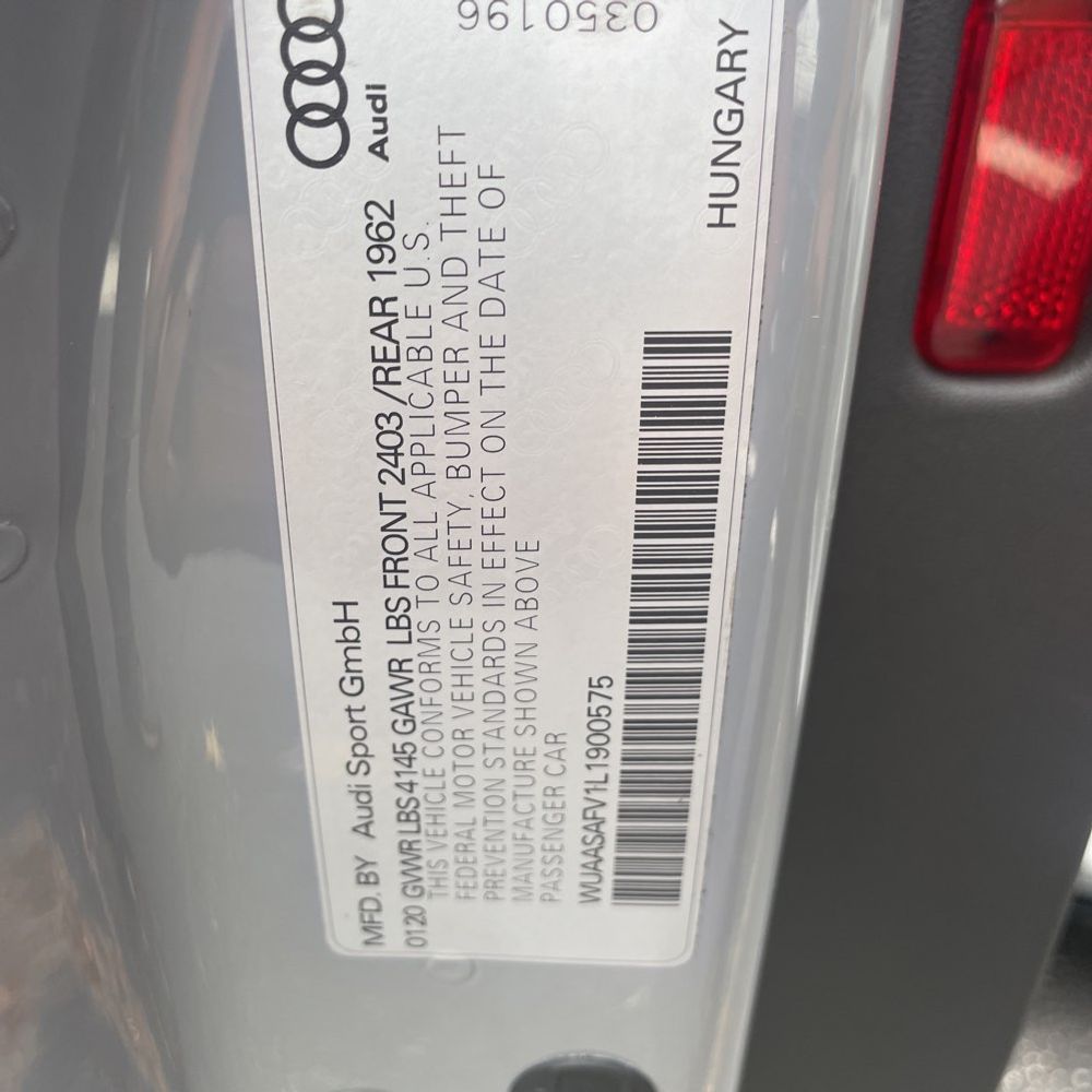 2020 Audi TT RS
