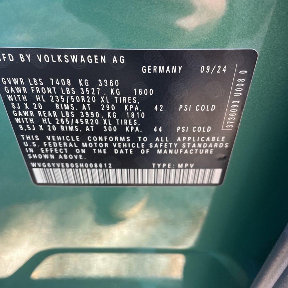 2025 Volkswagen ID. Buzz 1st Edition 4Motion
