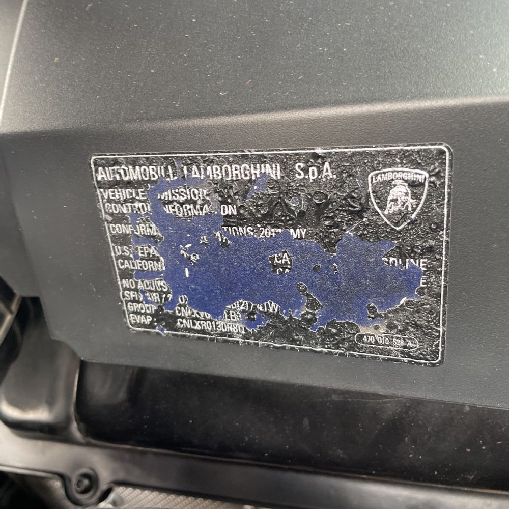 2014 Lamborghini Aventador Base